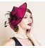 Women&#039;s Flax Headpiece-Wedding / Special Occasion Fascinators 1 Piece Head circumference 57cm  